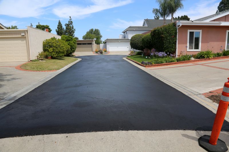 Finished Asphalt Driveway